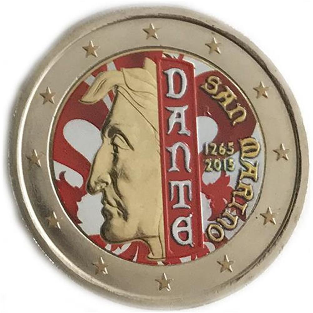 2 euro San Marino 2015 Dante