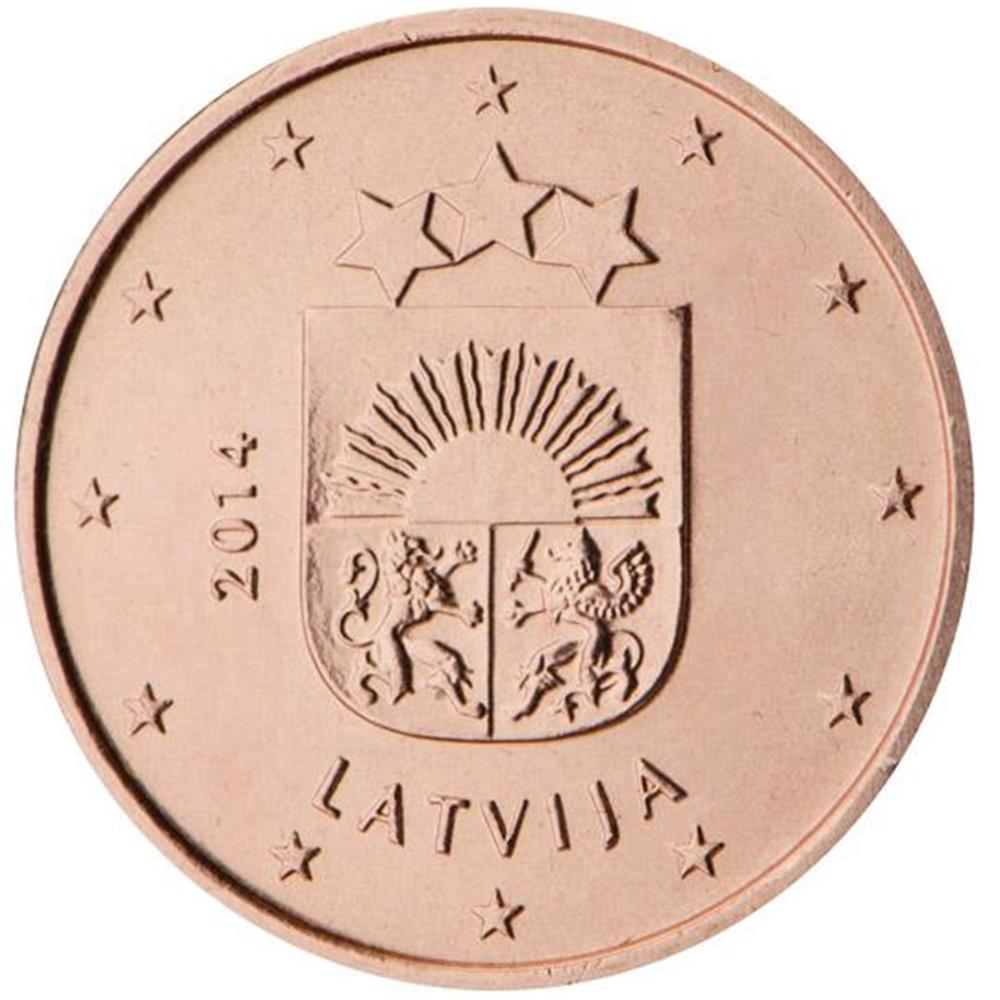 1 centesimo Lettonia 2014 2014 - Euro commemorativi, monete e francobolli  rari - EuroAnticaPorta