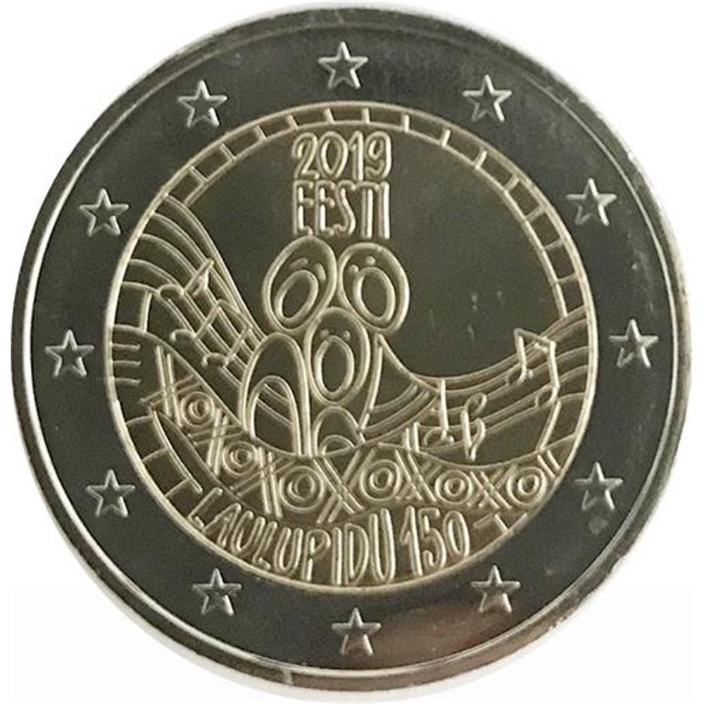 2 euro Estonia 2019 Festival della canzone estone Estonia Euro