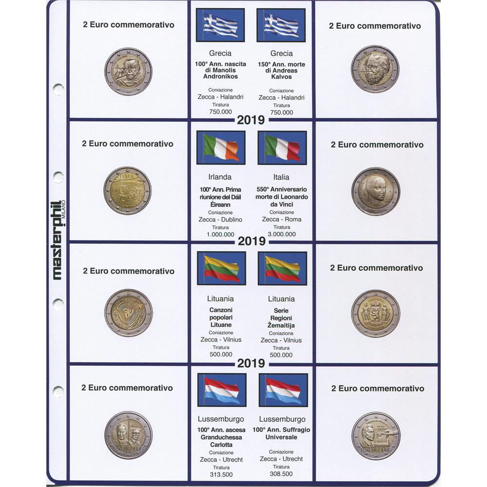 PAGINA AGGIORNAMENTO MASTERPHIL Per Monete 2 Euro Commemorativi 2019 EUR 2,99  - PicClick IT