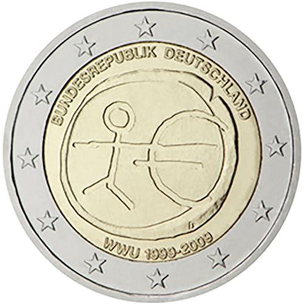 2 euro Germania 2015 Hessen - Chiesa di San Paolo zecca: A Germania - Euro  commemorativi, monete e francobolli rari - EuroAnticaPorta