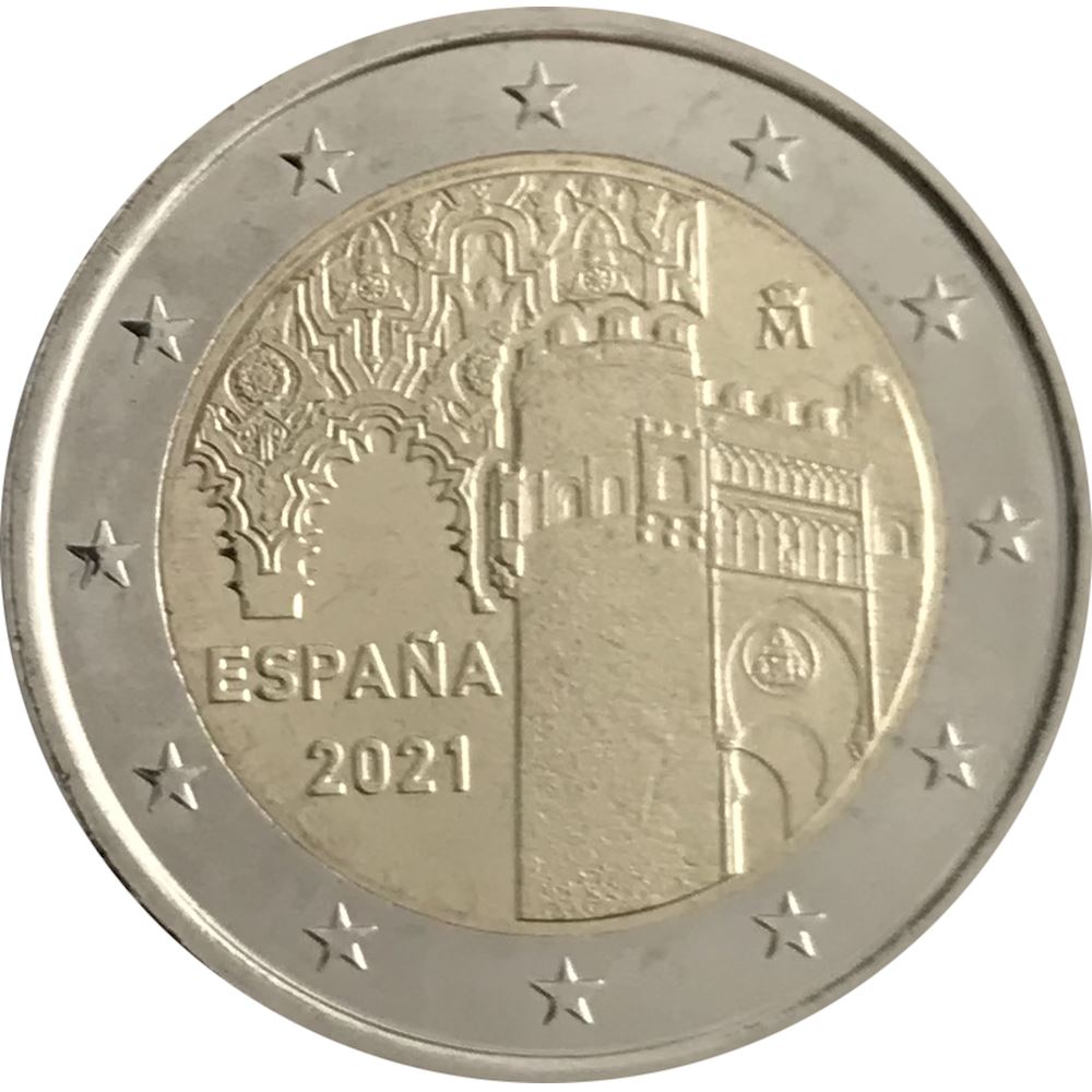 2 € Commemorativo 2 Euro SPAGNA 2021 CENTRO STORICO DI TOLEDO 