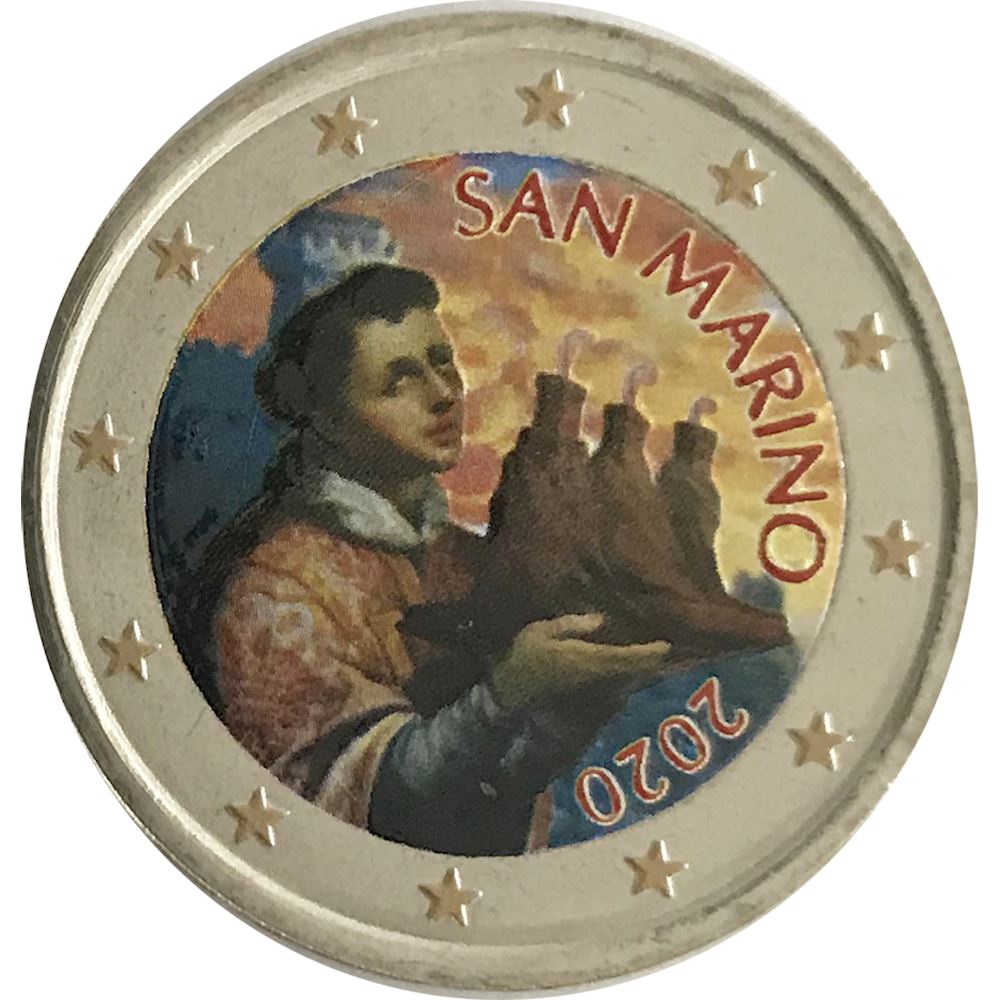 1 euro San Marino 2021 FDC Seconda Torre 2021 - Euro commemorativi, monete  e francobolli rari - EuroAnticaPorta