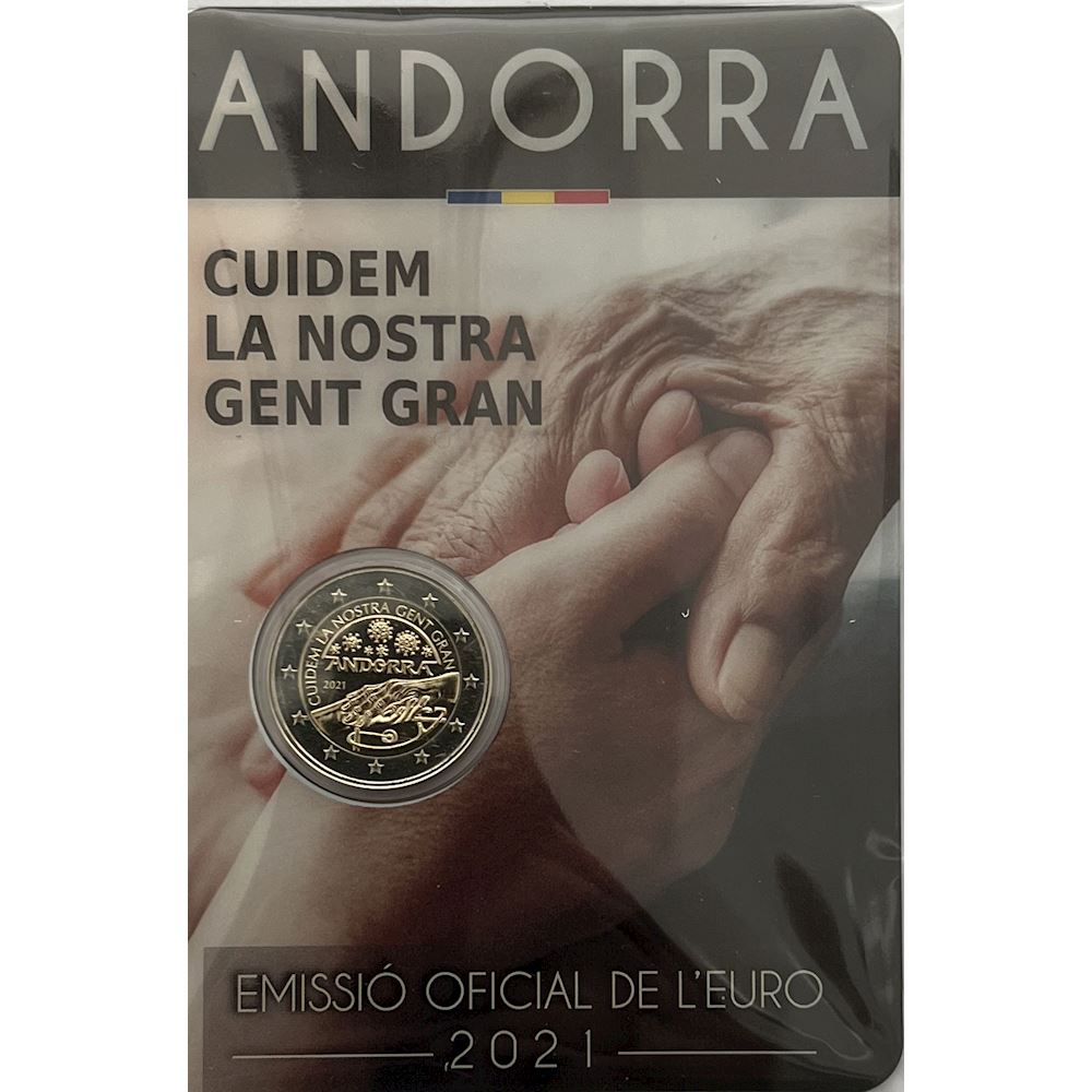 Andorra, i due 2 euro commemorativi 2021