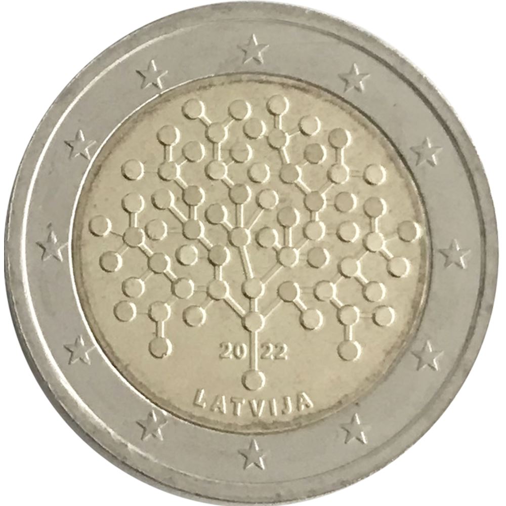 Pagina Portamonete LINDNER Karat Per 2 Euro Commemorativi | '35 Anni Erasmus 1987-2022' | Formato 188x210mm
