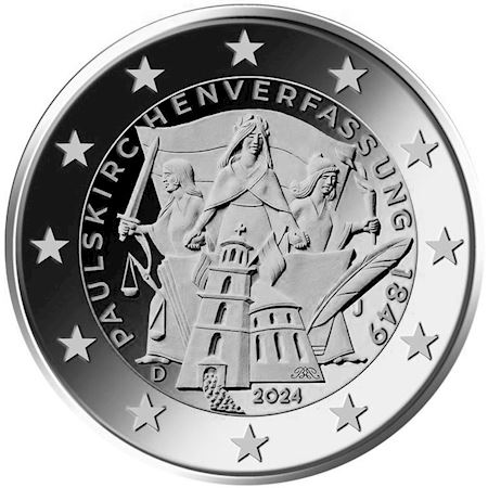 2 euro Germania 2020 Brandeburgo - Palazzo Sanssouci zecca: A Germania - Euro  commemorativi, monete e francobolli rari - EuroAnticaPorta