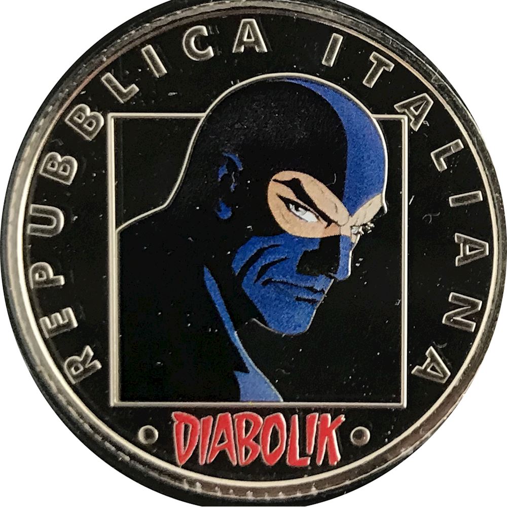 5 euro Italia 2023 Serie Fumetti: Diabolik - DIABOLIK 2023 - Euro