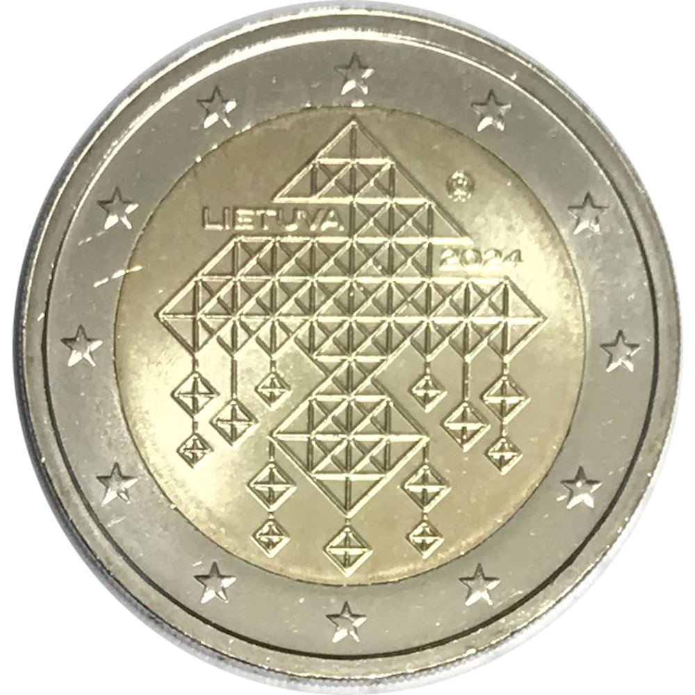 Moneda De 2 Euros Italia 2024 Rita Levi-Montalcini BE Proof