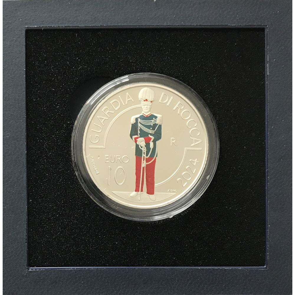 10 euro San Marino 2024 PROOF Argento Serie: Corpi militari e di ...