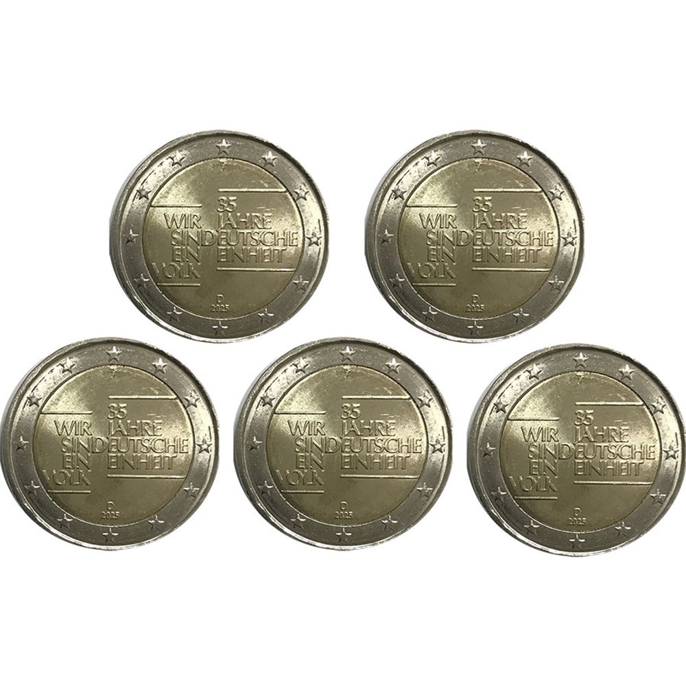 2 euro Germania 2015 fdc zecca: G Riunificazione Tedesca Germania