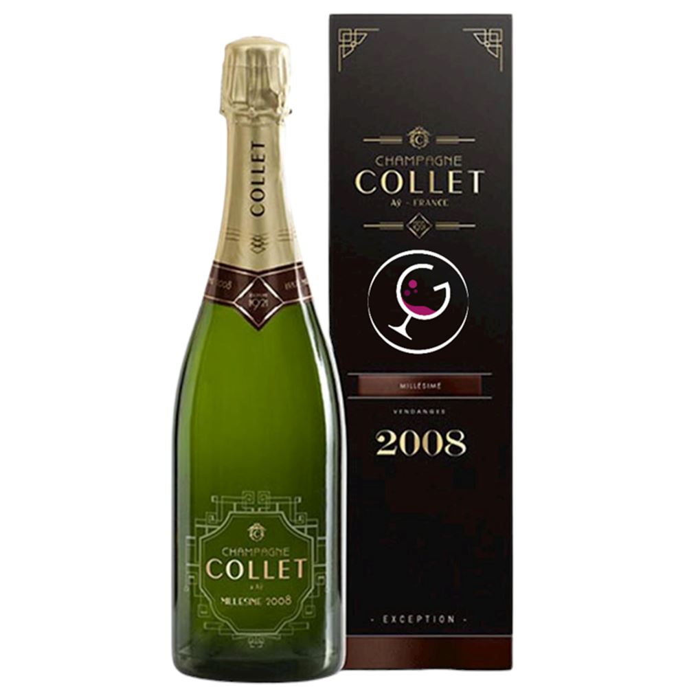 Champagne Collet ミレジメ 2008 CHAMPAGNE COLLET BRUT MILLESIME 2008 CL.75 GB - Giulianelli