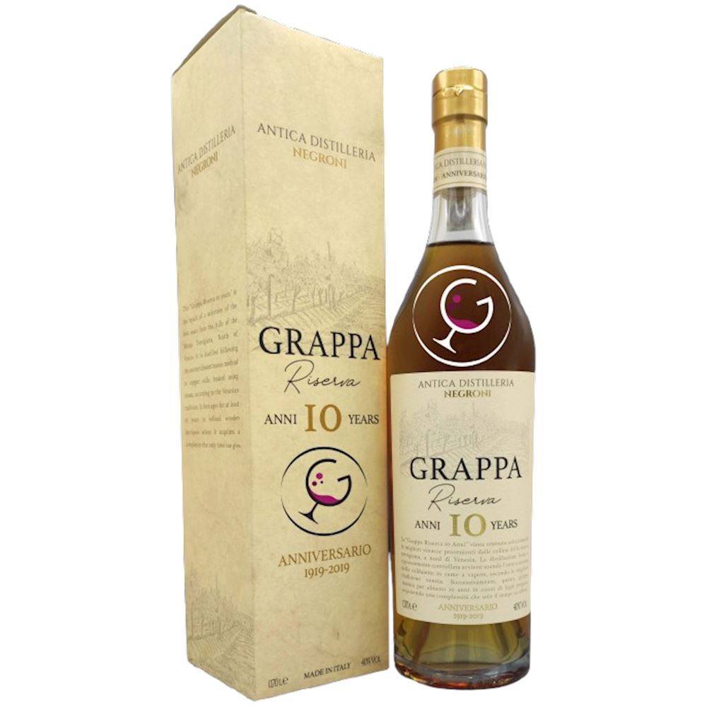GRAPPA J.POLI SARPA ORO BARRIQUE 40% CL.70 - Giulianelli Premium