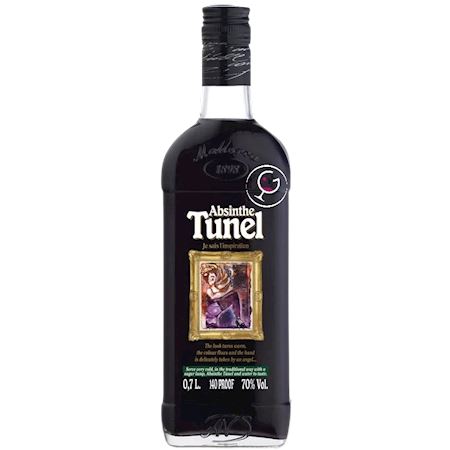 ASSENZIO NADAL ABSINTHE TUNEL BLACK 70% CL.70 - Giulianelli