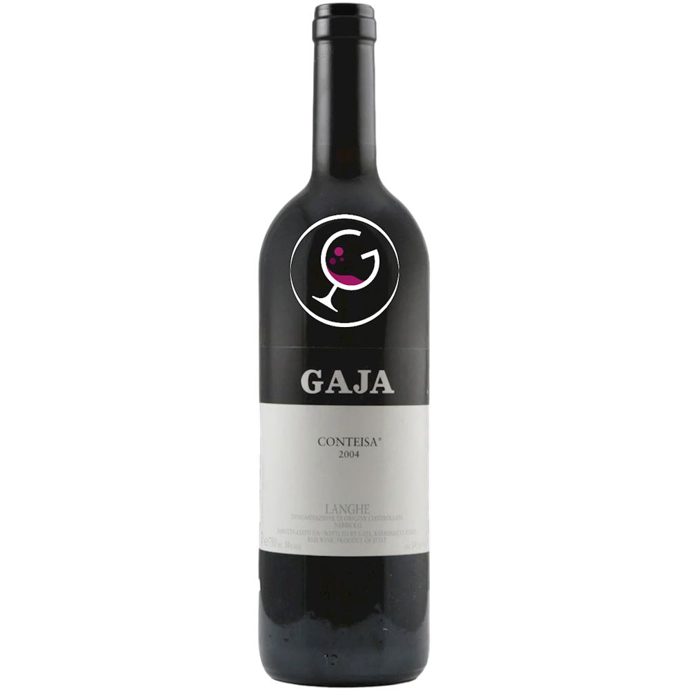 GAJA LANGHE DOC NEBBIOLO CONTEISA 2004 CL.75 Rosso