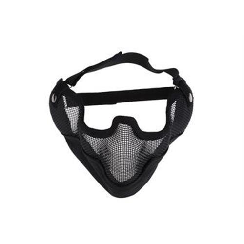 battleaxe-maschera-facciale-tactical-net-head-metal-nera