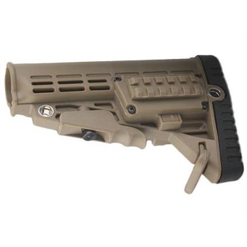 v-storm-calcio-telescopico-tactical-force-per-serie-m4-tan