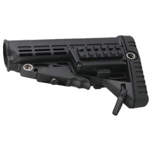 v-storm-calcio-telescopico-tactical-force-per-serie-m4-nero
