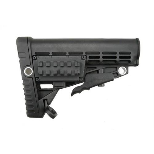 well-calcio-telescopico-tactical-force-per-serie-m4-nero