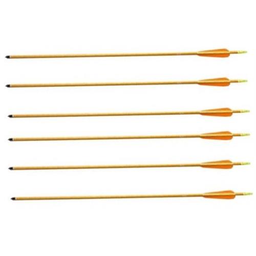 flytech-6-frecce-da-30-pollici-gold-in-alluminio-per-tiro-con-arco