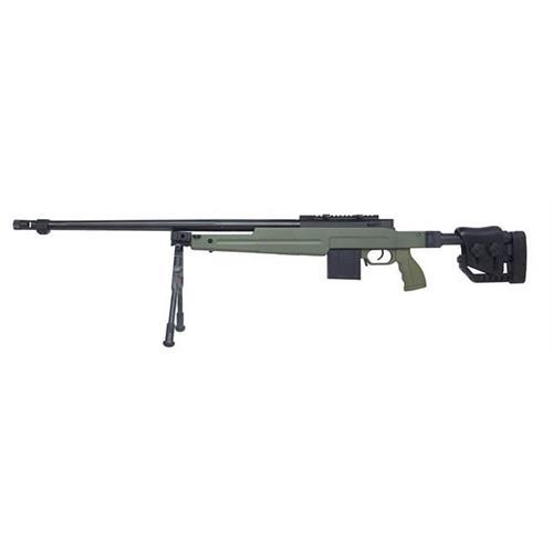 well-sniper-tactical-mb4415-verde-con-bipiede-e-ottica-3-9x40