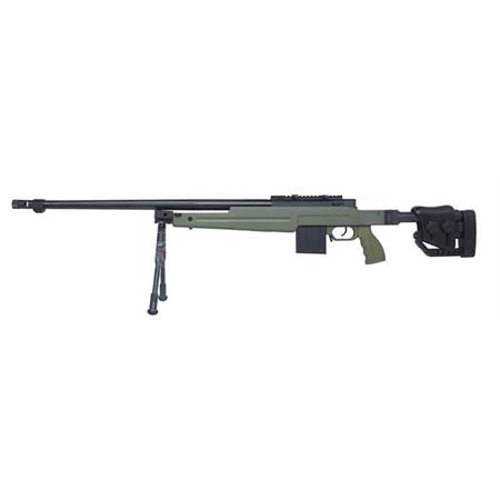 well-sniper-tactical-mb4415-verde-con-bipiede-e-ottica-3-9x40