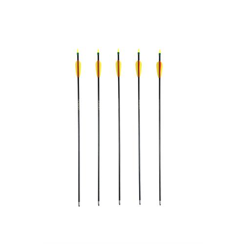 armex-5-frecce-da-26-in-fibra-con-punta-in-acciaio-per-tiro-con-arco