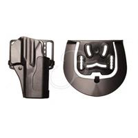 Hulara Fondina per pistola in pelle, fondina per Glock mano destra, adatta per Glock 19 Gen 3 26 27 42 48, armatura S&W M&P EZ per uomini e donne, copertura a clip