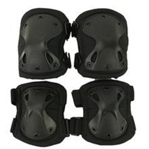 exagon-combat-wear-set-ginocchiere-gomitiere-defence-nere