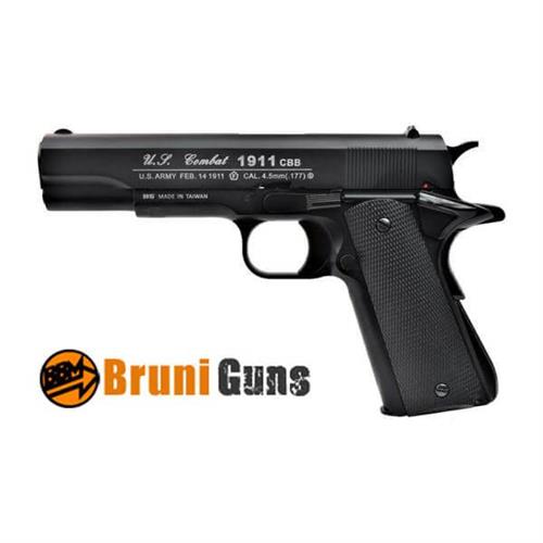 pistola-bruni-1911us-combat-tactical-full-metal-scarrellante-4-5
