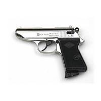 POLICE BLANK PISTOL 8MM CROMO BLANK GUNS - IlSemaforo