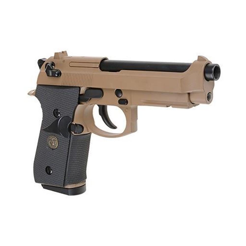 B92F USMC CO2 TAN SCARRELLANTE FULL METAL PISTOLE CO2 SCARRELLANTI -  IlSemaforo