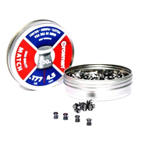 crosman-piombini-flat-head-polish-cal-4-5mm-177