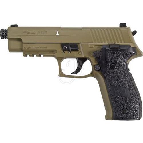 sig-sauer-p226-full-metal-4-5mm-tan-scarrellante