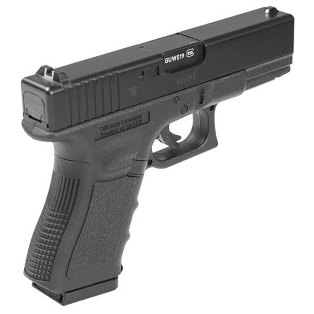 Pistola a salve Glock 17 calibro 9 mm + 50 COLPI - Softair Rastelli San  Marino