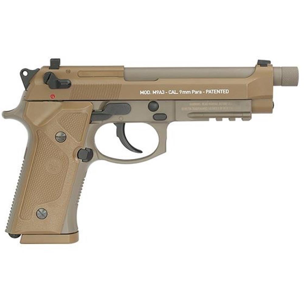 BERETTA M9A3 TAN CO2 BLOWBACK METAL CAL.4,5MM CO2 PISTOLS - IlSemaforo