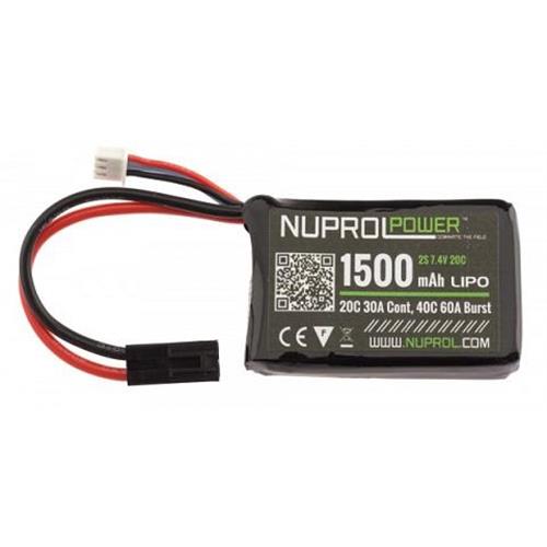 batteria-lipo-mini-1500mah-7-4v-20c-nuprol