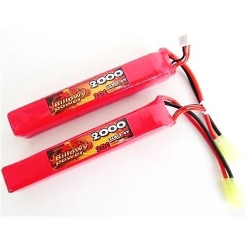 billowy-power-2pz-batteria-lipo-2000mah-7-4v-20c-power-life