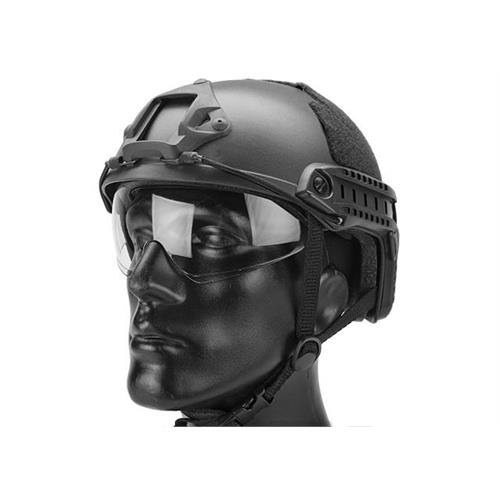 emerson-casco-tattico-fast-mh-nero-con-visiera
