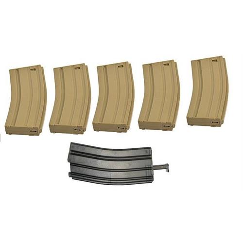 src-taiwan-caricatore-140pz-in-abs-tan-conf-da-5pz-per-serie-m4-m16