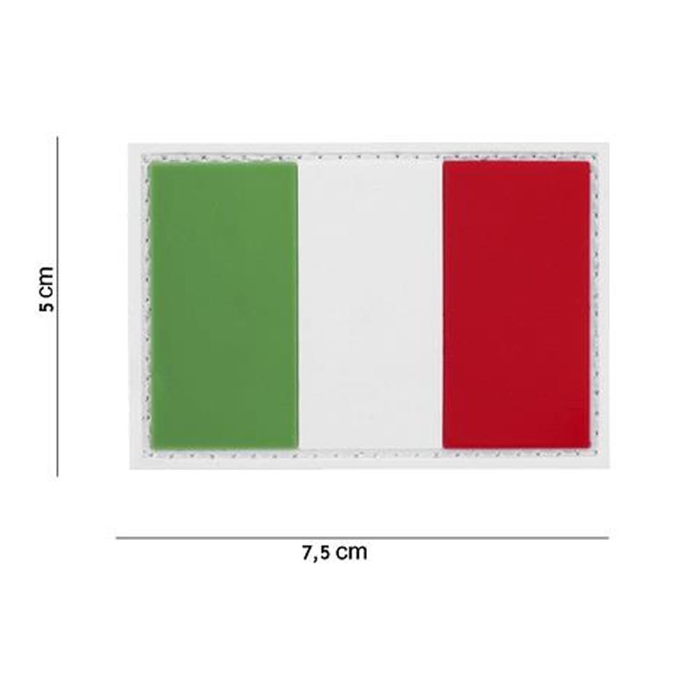 Patch per bandiere pirata PVC Velcro Morale di più dimensioni -  Italia