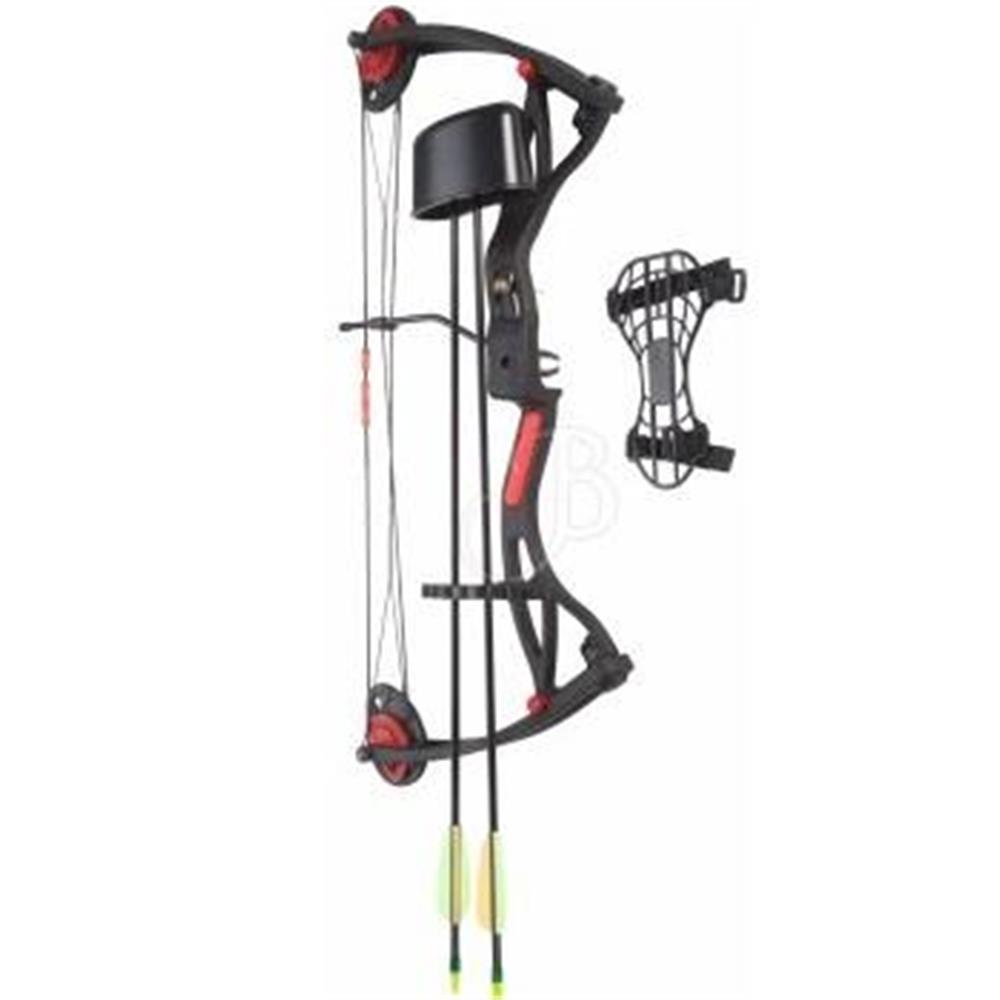 Arco Compound SHARROW 40-65lbs Regolabile - Asse Corto Per Caccia E Tiro, Per Adulti