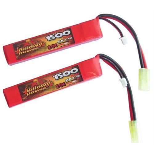billowy-power-2pz-batteria-lipo-1500mah-7-4v-20c-compact-power-life