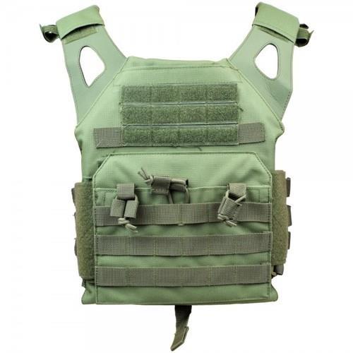 js-tactical-corpetto-tattico-pro-combat-verde-imbottito-con-molle-system