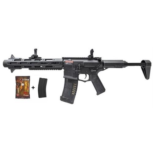 ares-m4-ris-assalto-nero-con-pallini-e-caricatore