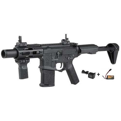 ares-m4-stubby-tactical-ris-nero-con-batteria-e-carica-batteria