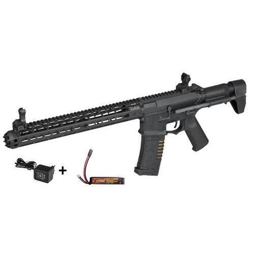 ares-m4-ris-13-5-keymod-black-con-batteria-e-carica-batteria