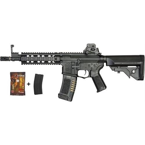 ares-m4-ris-cqb-black-amoeba-cg-002-con-pallini-e-caricatore