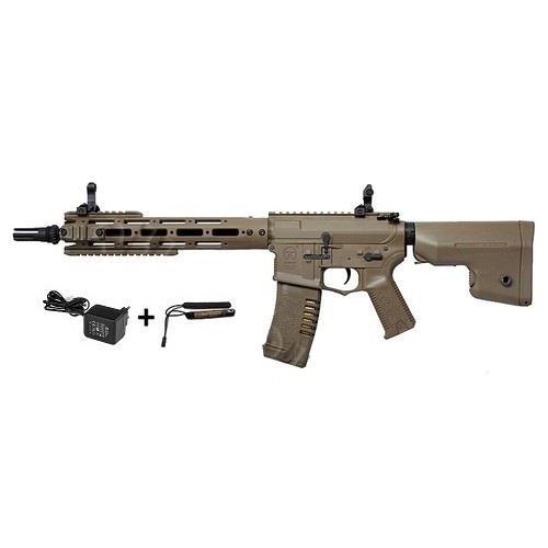 ares-amoeba-m4-ris-cqb-tan-long-barel-batteria-e-carica-batteria