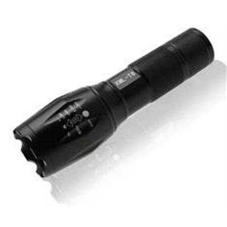 RECHARGEABLE LED TORCH 200 LUMENS FULL METAL FLASHLIGHTS - IlSemaforo