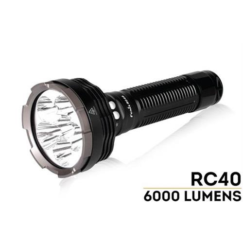 torcia-led-fenix-rc40-6000lumen-con-batteria-e-carica-batteria